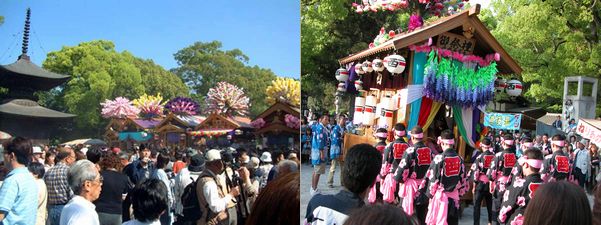 （写真）間祭り