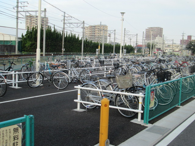 （写真）堀切自転車駐車場
