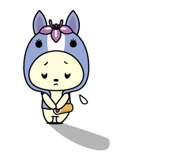 ちりゅっぴがっかり