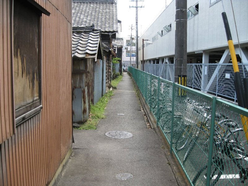 （写真）西新地地区