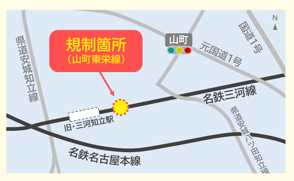 規制箇所図