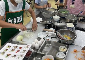 玉ねぎのみじん切り