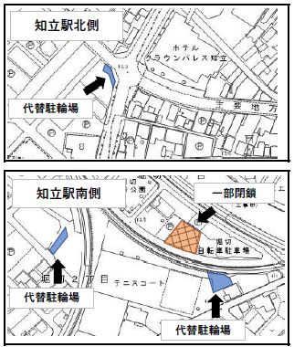 代替駐車場