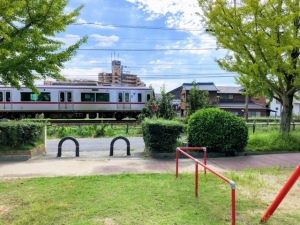 社口公園電車
