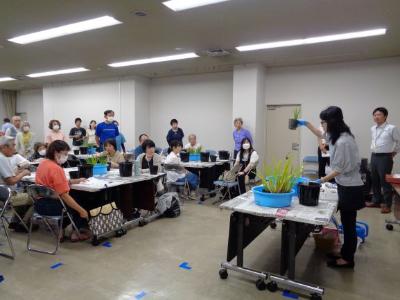 令和7年度かきつばた植付講習会