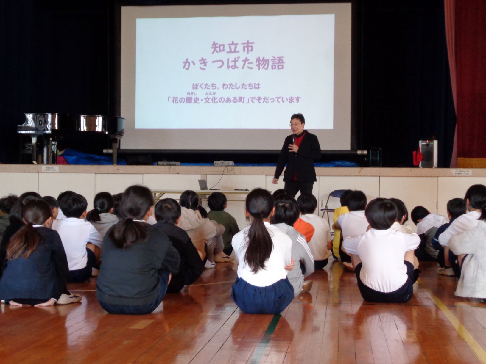 R7かきつばた花育授業（猿渡小学校）