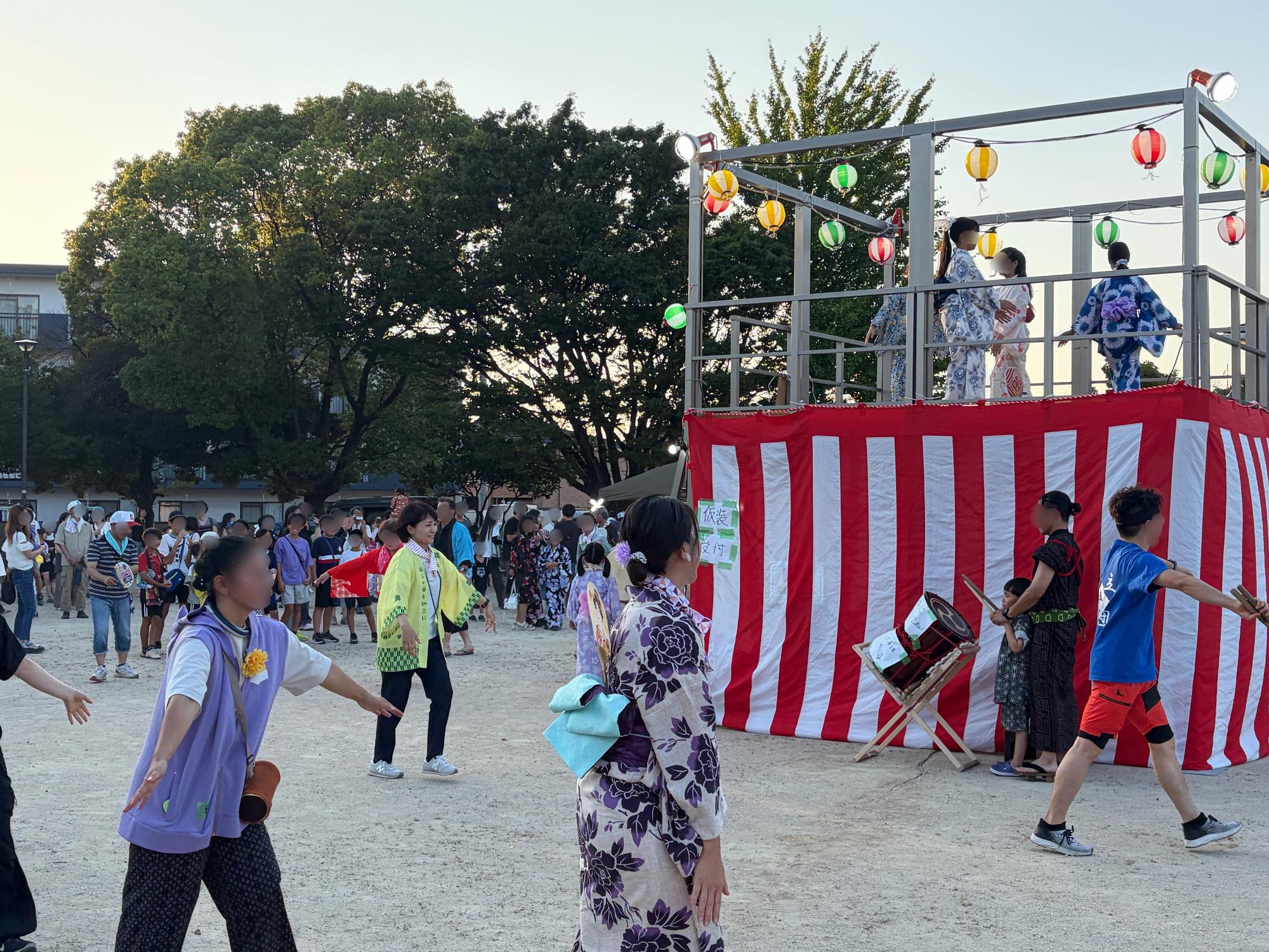 0725谷田町盆踊り