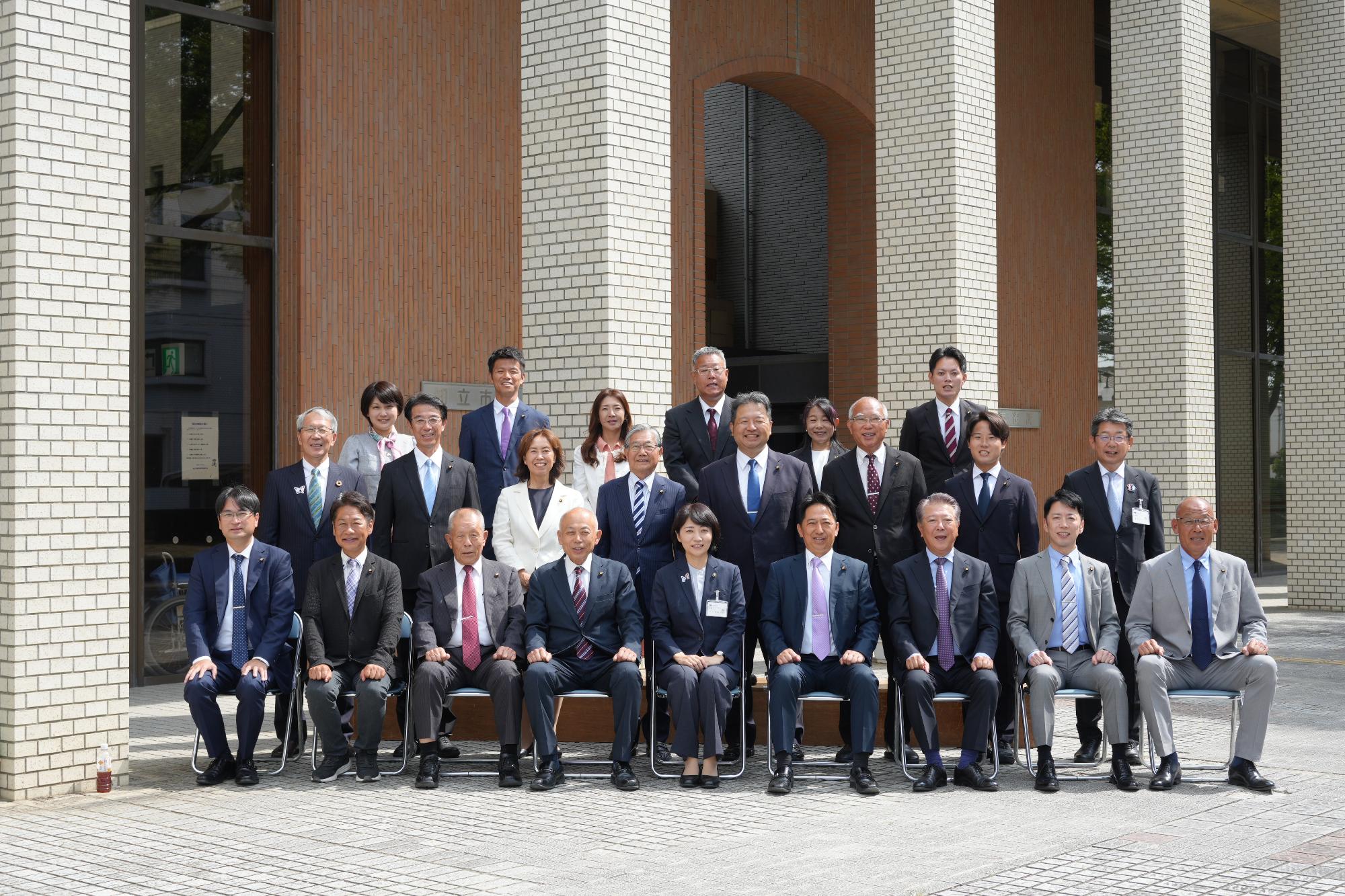 当選議員との顔合わせ