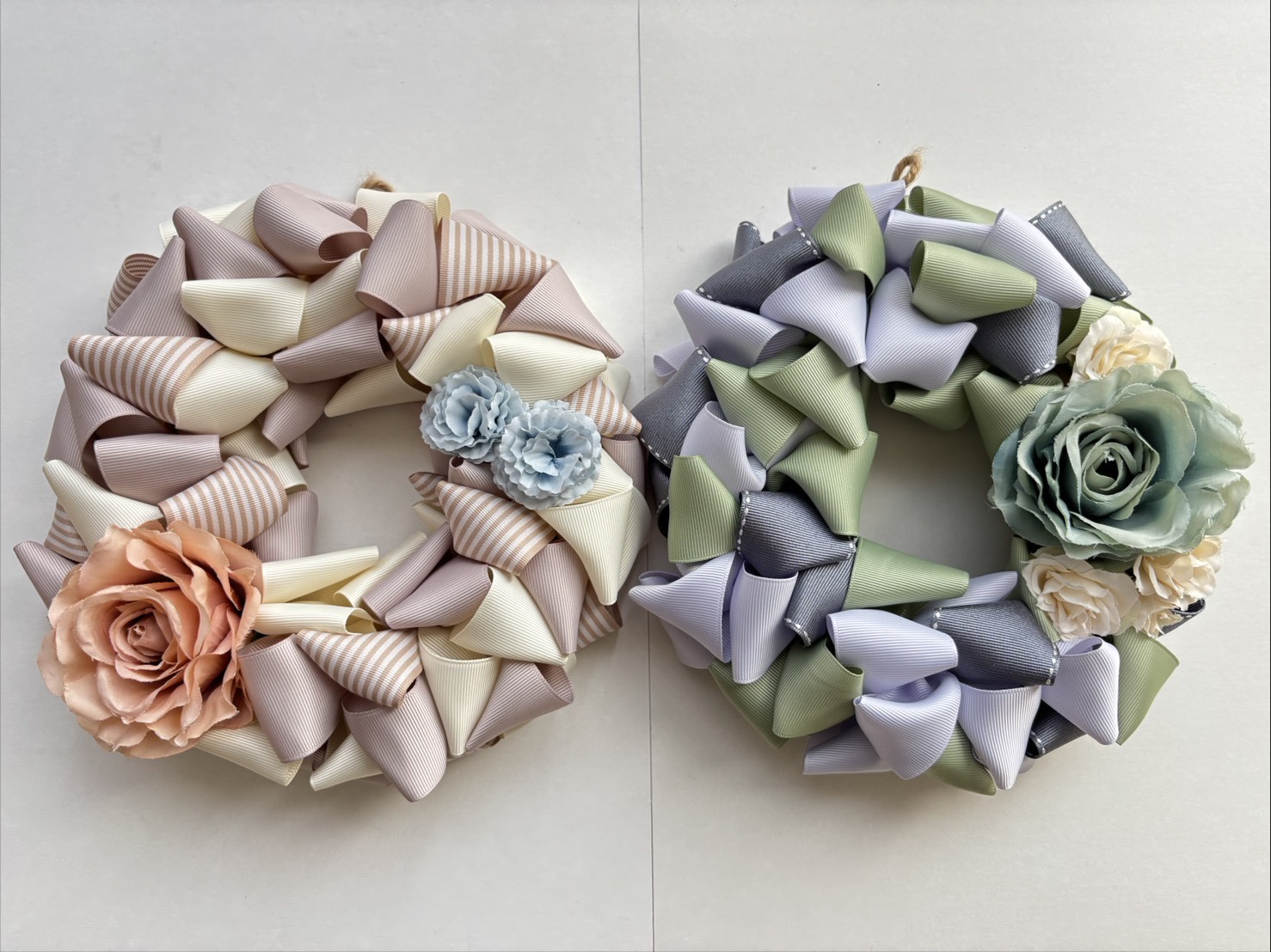 ▲手作りリボン雑貨（イメージ写真）