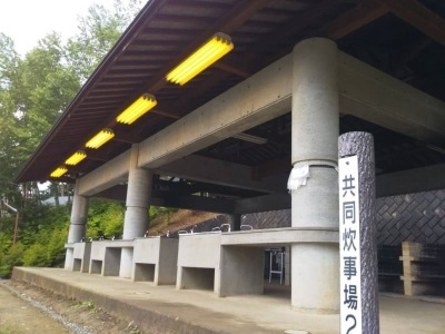 （写真）共同炊事場