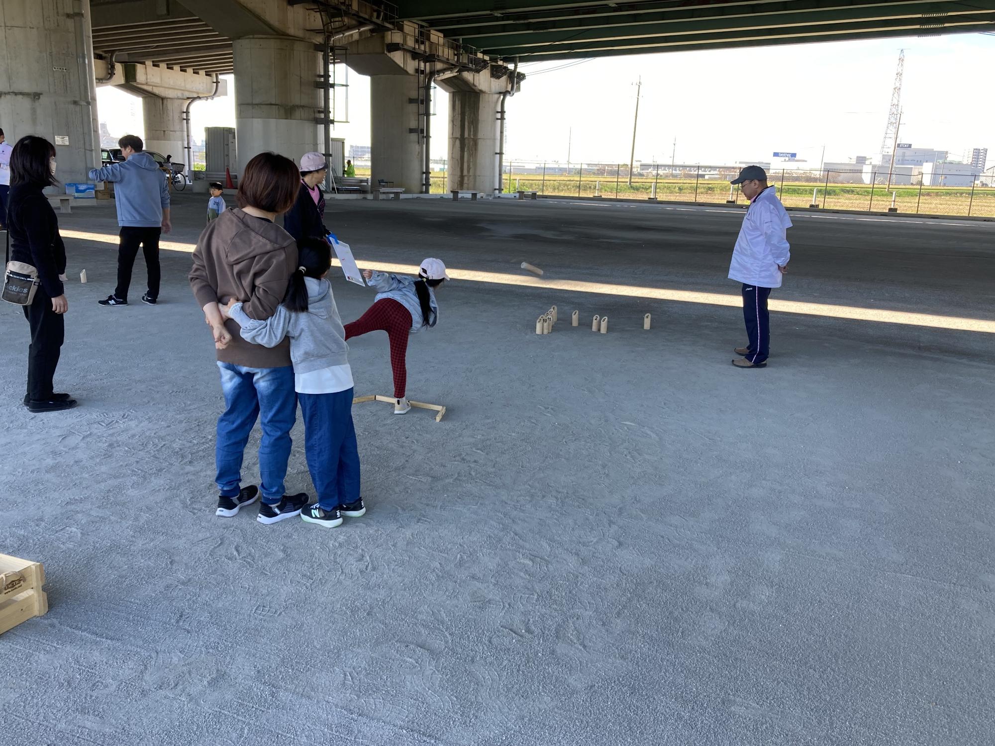 モルック体験教室2