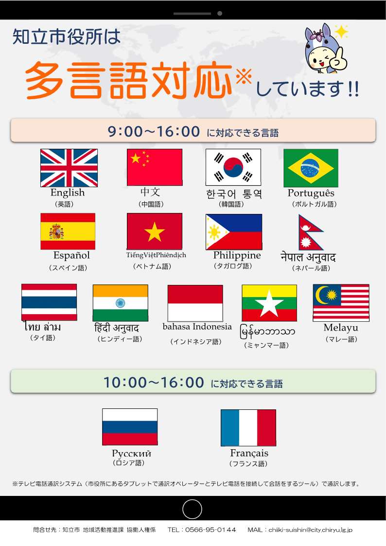 テレビ電話通訳
