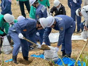 水防訓練の様子（R6年度）